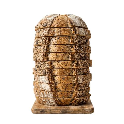 Stack of Artisanal Sourdough Bread